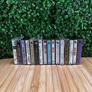 Lot of 16 Vintage Cassette Tapes Jazz Simply Red Glenn Fry Roberta Flack